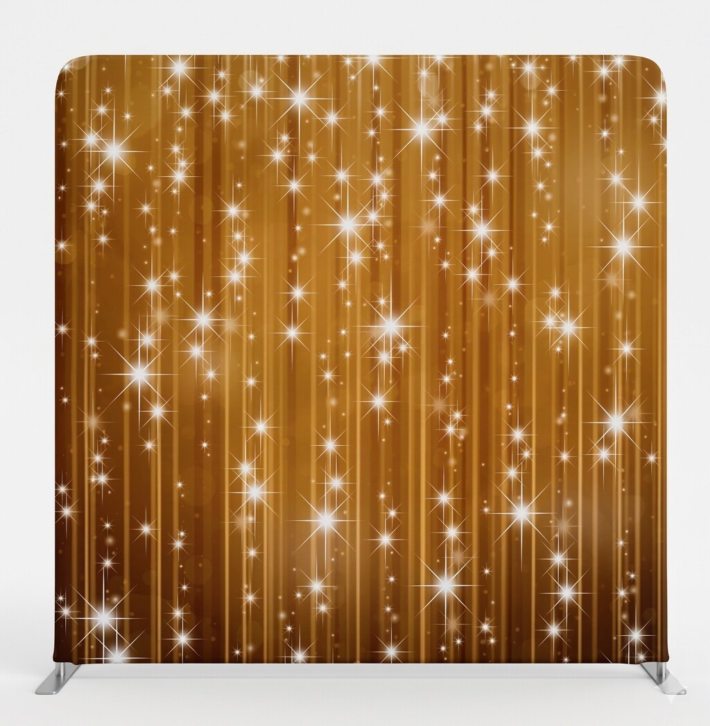 Gilded Stars backdrop