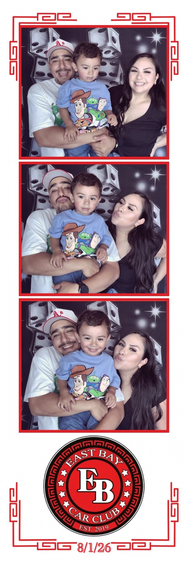 Custom photo strip design